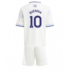 Aston Villa Emiliano Buendia #10 Replika Babytøj Tredje sæt Børn 2025-26 Kortærmet (+ Korte bukser)